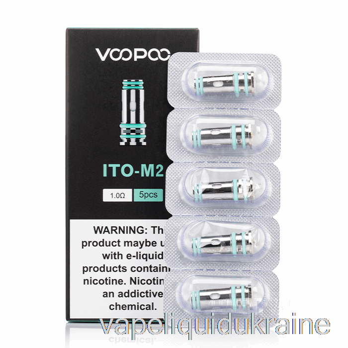 Vape Liquid Ukraine VOOPOO ITO Replacement Coils 1.0ohm ITO-M2 Mesh Coils